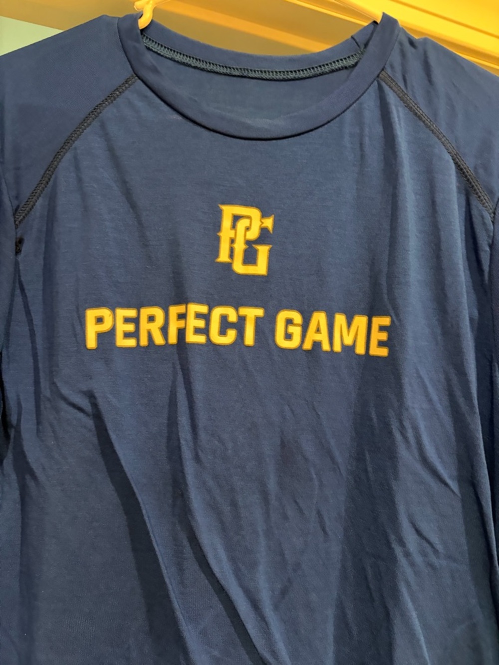 Perfect Game Men's Short Sleeve Athletic Tee - Royal Blue - Picture 3 of 5